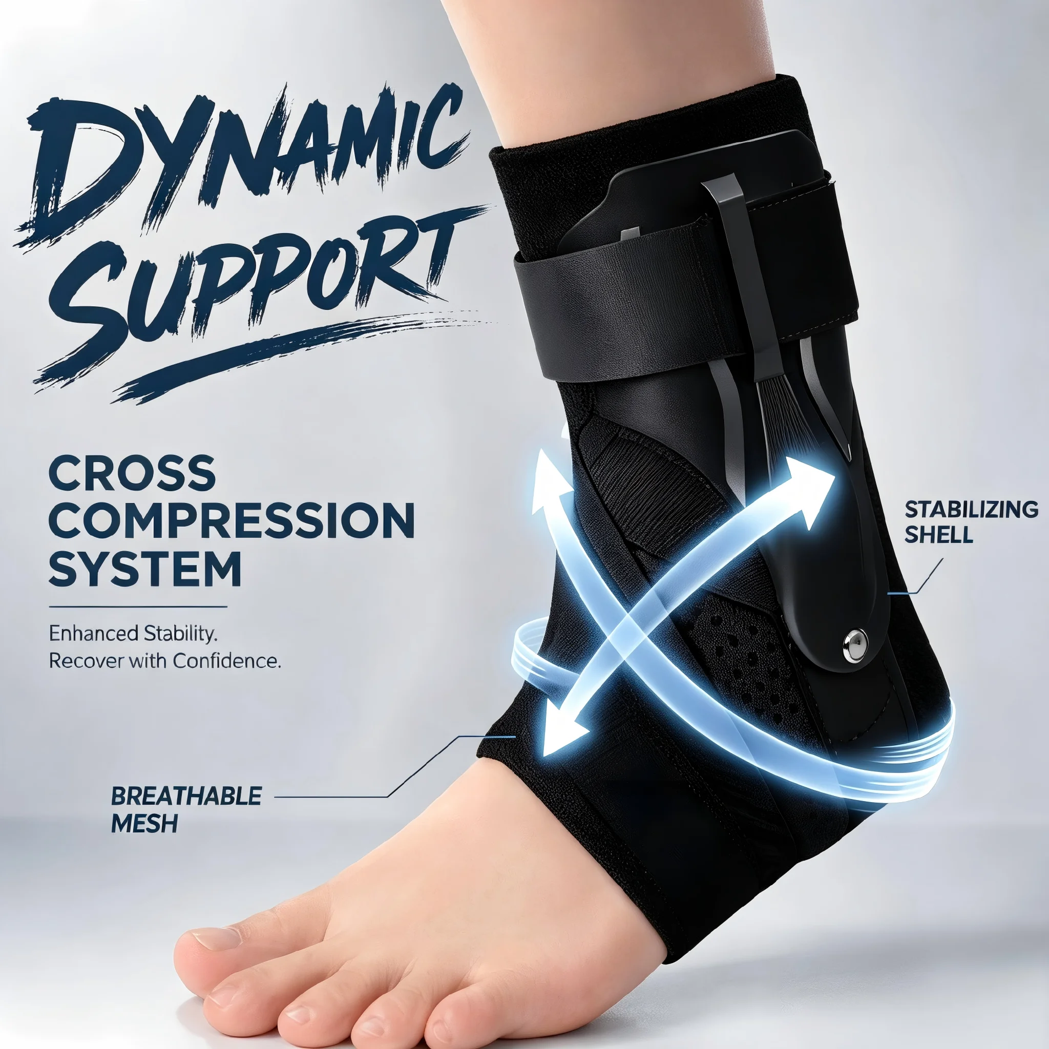 1/2PCS Ankle Brace for Spraine - Ankle Mobility Band 评论和价格