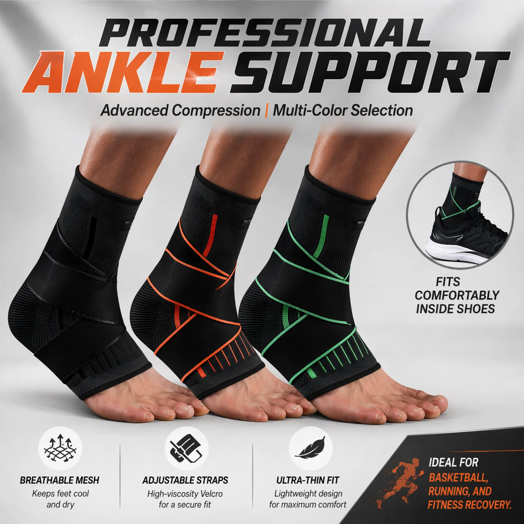 Breathable Compression Ankle B - Ankle Mobility Band 评论和价格