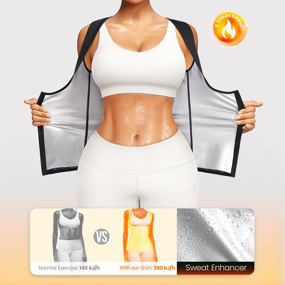 1PCS Women’s Sweat Vest for We - Crossfit Vest 评论和价格