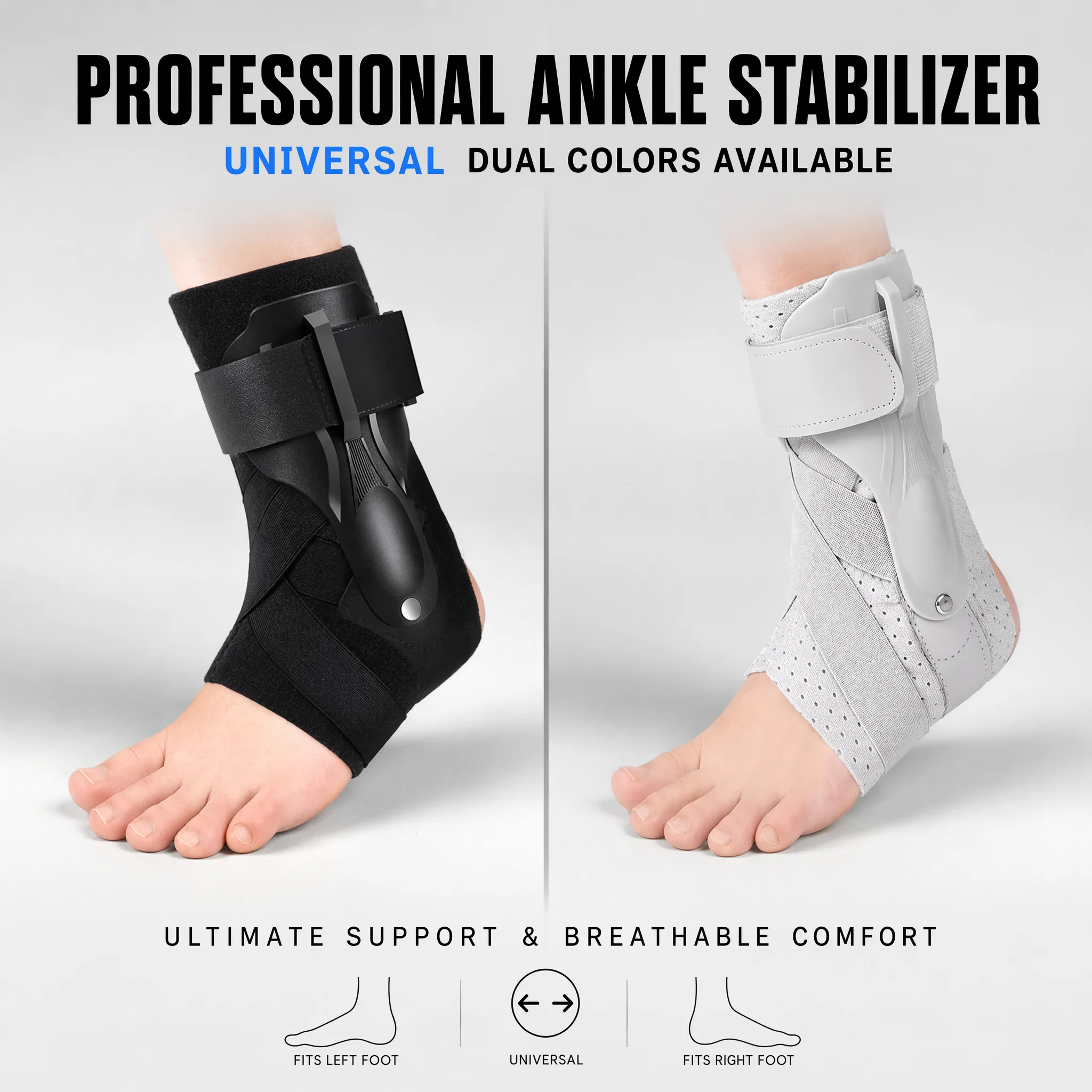 Ankle Brace with Side Stabiliz - Ankle Mobility Band 评论和价格