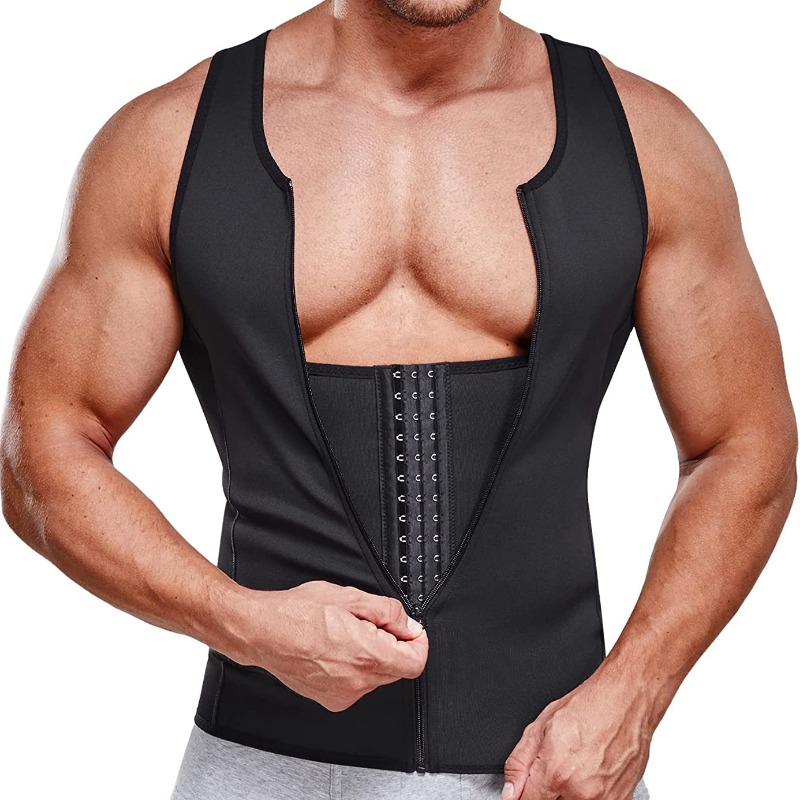 Qtree Men's Slimming Sauna Tan - Crossfit Weight Vest 评论和价格