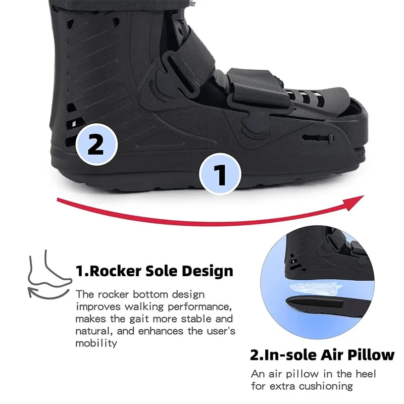 Air Cam Walker Fracture Boot S - Ankle Mobility Band 评论和价格