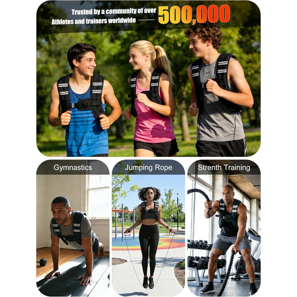 Fitness Weighted Vest Pre-Fill - Crossfit Weight Vest 评论和价格
