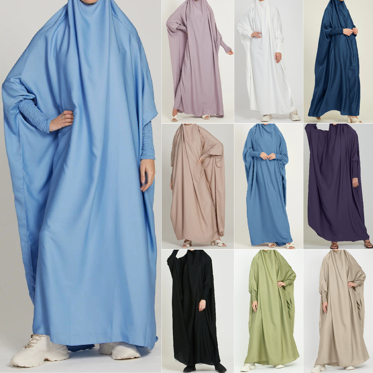 Solid Color Robe Dress Long Dr - Crossfit Indonesia 评论和价格