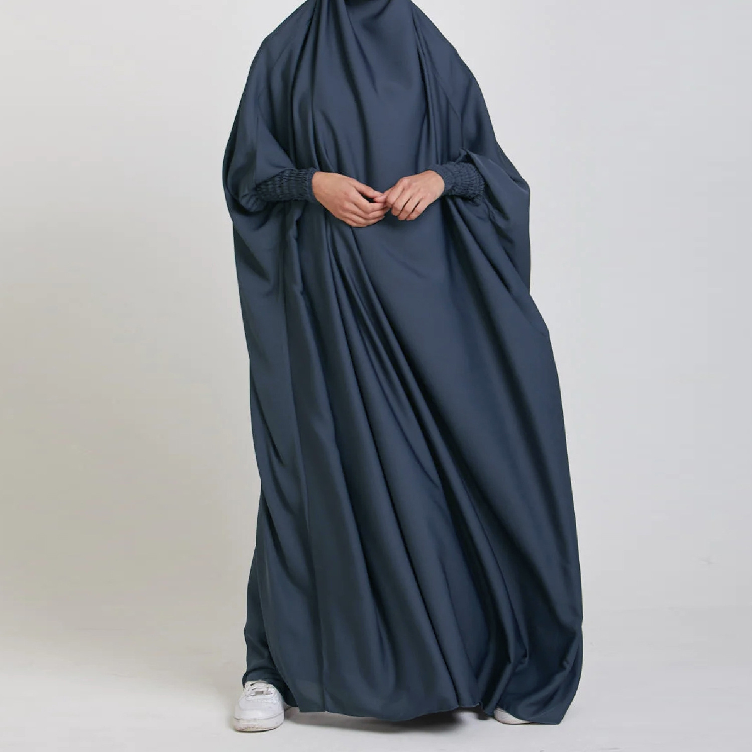 Solid Color Robe Dress Long Dr - Crossfit Indonesia 评论和价格